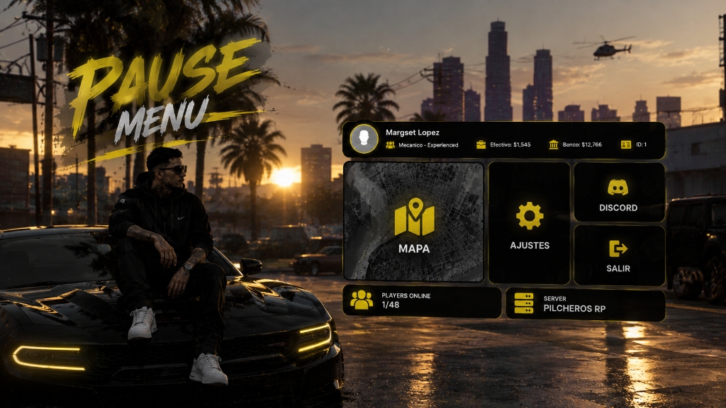 KZ - PAUSE MENU FiveM